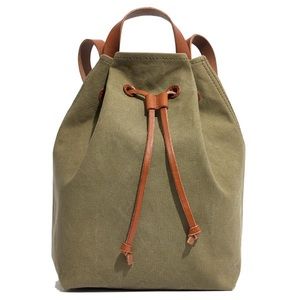 MADEWELL - The Canvas Somerset Backpack Olive